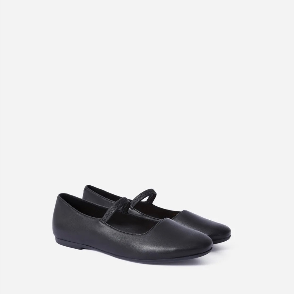 Everlane black Mary Jane ballet flats